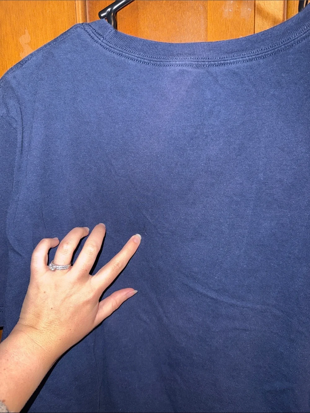 Nike Navy T-Shirt with Orange Illinois Logo